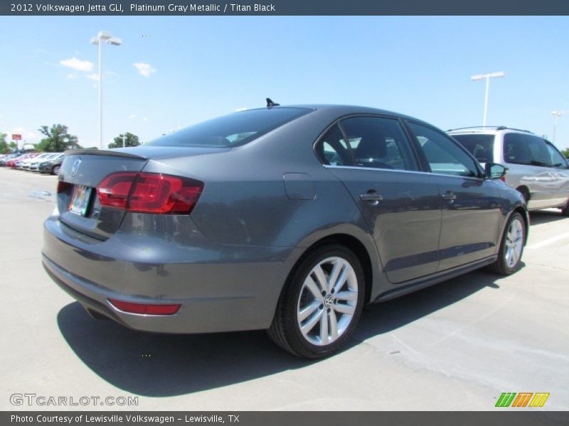 Platinum Gray Metallic / Titan Black 2012 Volkswagen Jetta GLI