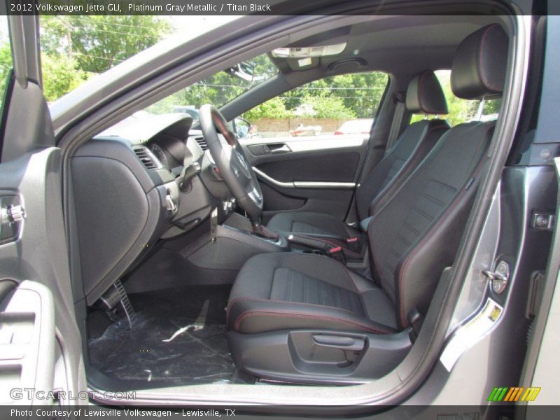 Platinum Gray Metallic / Titan Black 2012 Volkswagen Jetta GLI