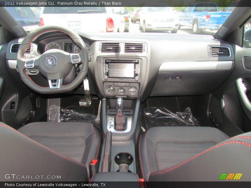 Platinum Gray Metallic / Titan Black 2012 Volkswagen Jetta GLI
