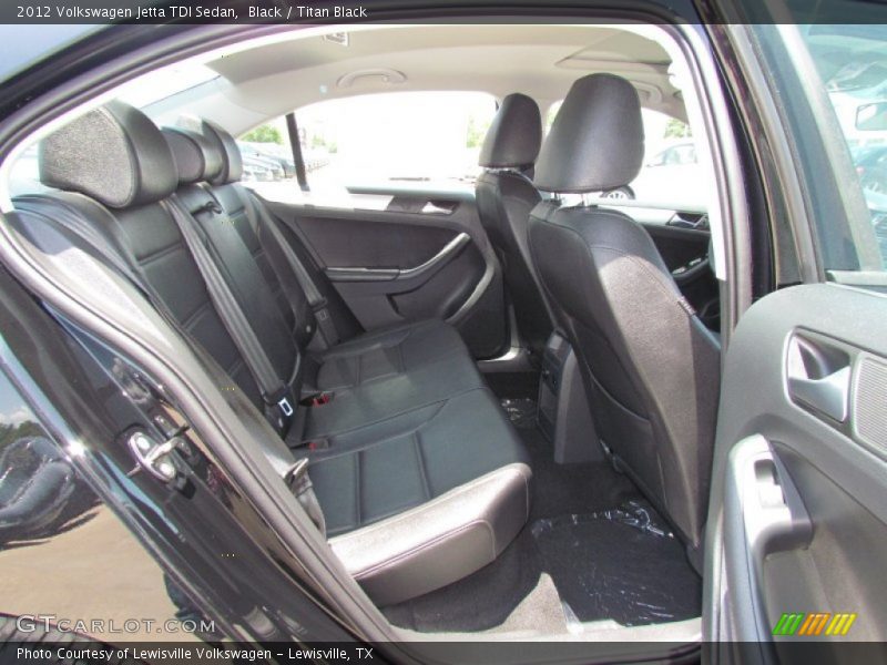 Black / Titan Black 2012 Volkswagen Jetta TDI Sedan