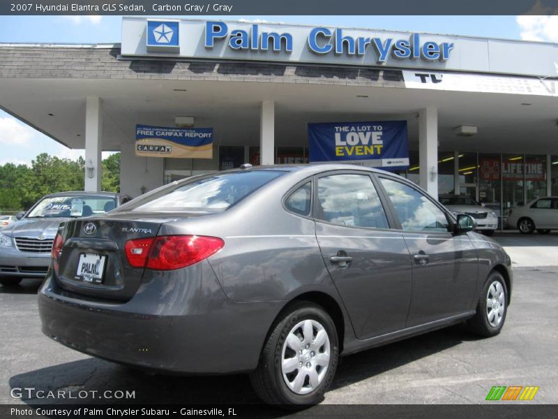 Carbon Gray / Gray 2007 Hyundai Elantra GLS Sedan