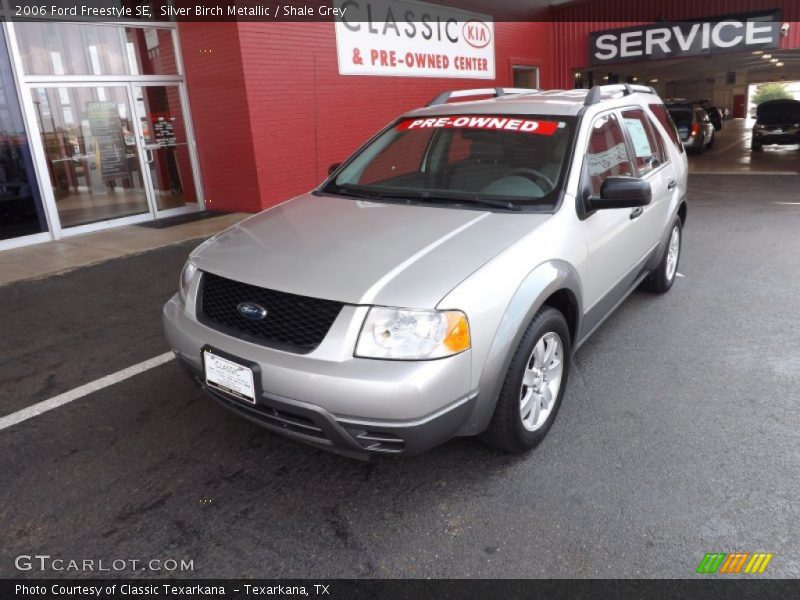 Silver Birch Metallic / Shale Grey 2006 Ford Freestyle SE