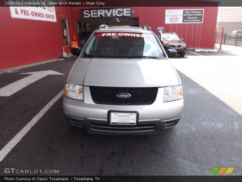 Silver Birch Metallic / Shale Grey 2006 Ford Freestyle SE