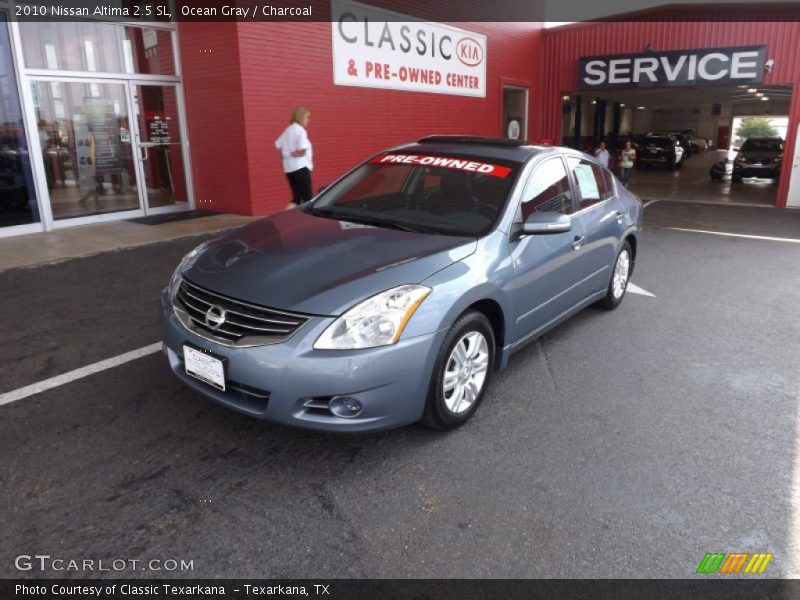 Ocean Gray / Charcoal 2010 Nissan Altima 2.5 SL