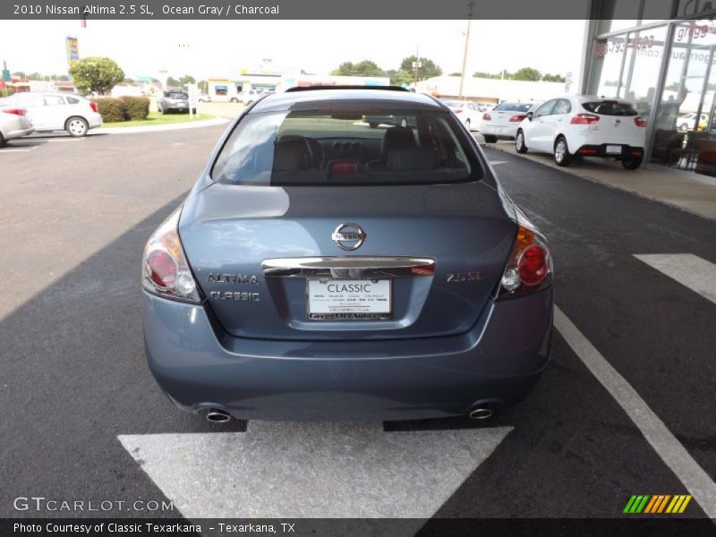 Ocean Gray / Charcoal 2010 Nissan Altima 2.5 SL