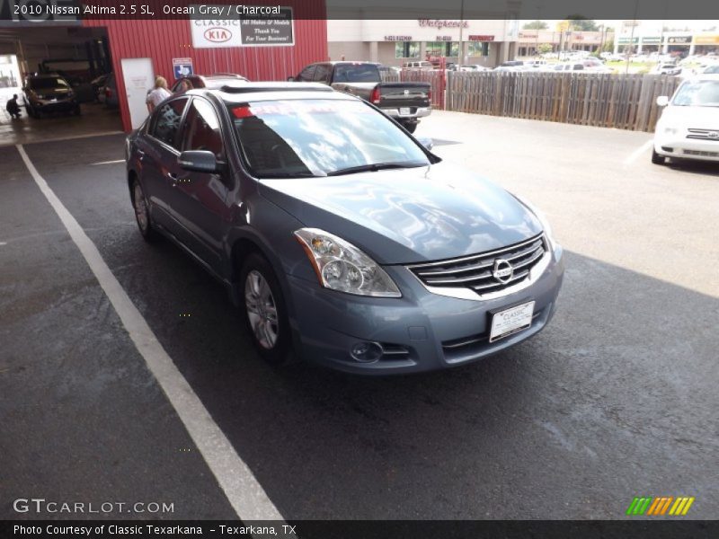 Ocean Gray / Charcoal 2010 Nissan Altima 2.5 SL