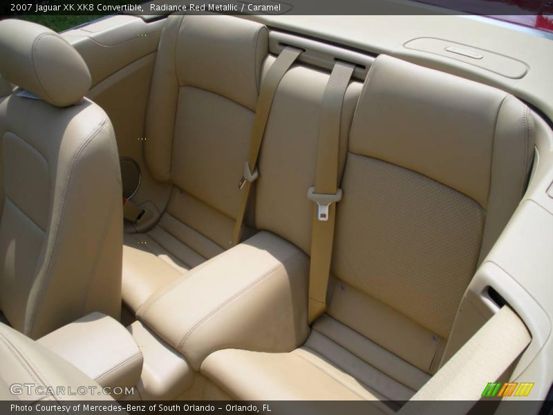 Radiance Red Metallic / Caramel 2007 Jaguar XK XK8 Convertible