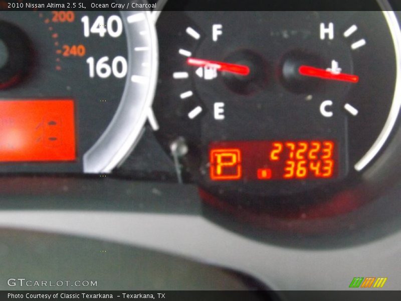 Ocean Gray / Charcoal 2010 Nissan Altima 2.5 SL