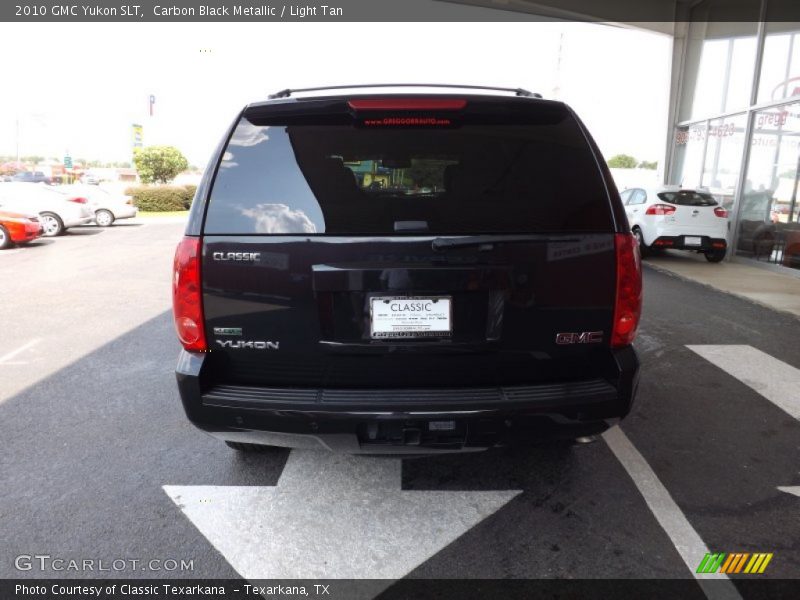 Carbon Black Metallic / Light Tan 2010 GMC Yukon SLT