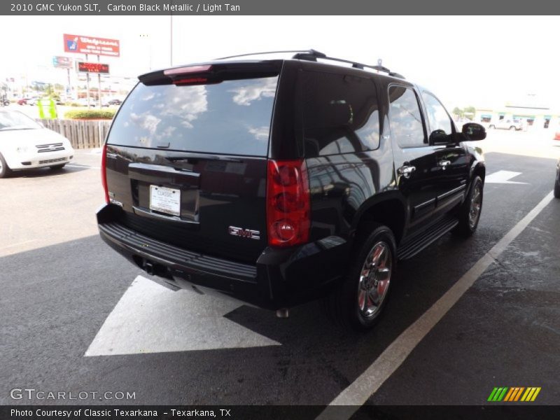 Carbon Black Metallic / Light Tan 2010 GMC Yukon SLT