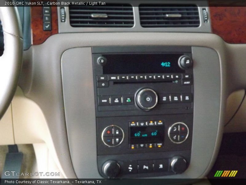 Carbon Black Metallic / Light Tan 2010 GMC Yukon SLT