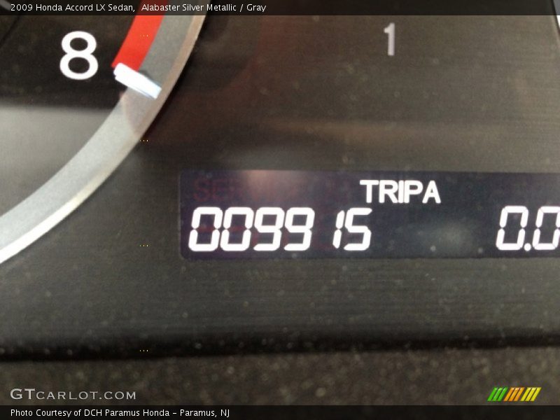 Alabaster Silver Metallic / Gray 2009 Honda Accord LX Sedan