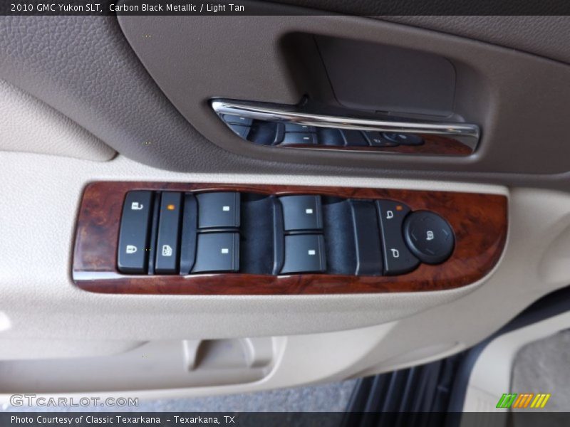 Carbon Black Metallic / Light Tan 2010 GMC Yukon SLT