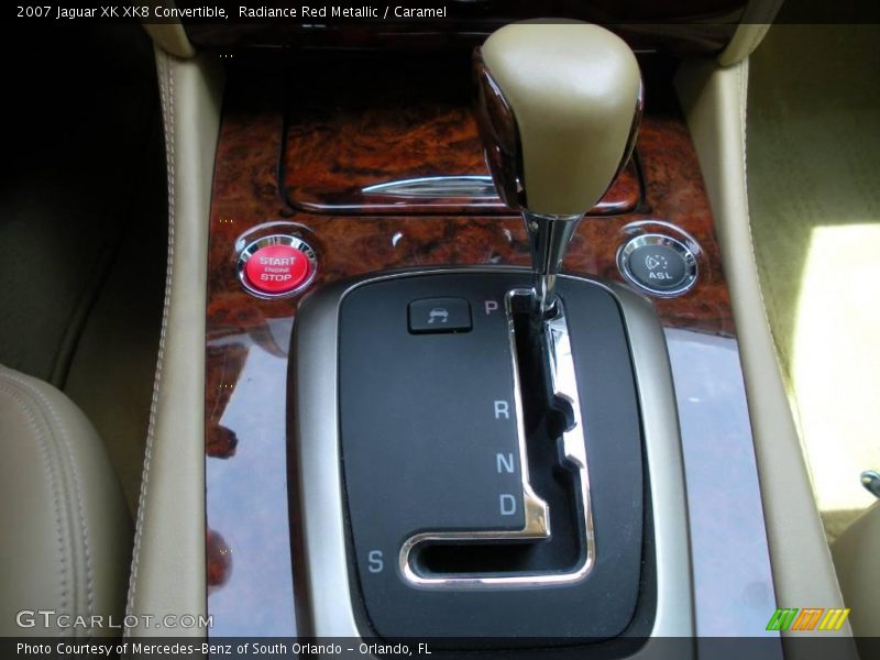 Radiance Red Metallic / Caramel 2007 Jaguar XK XK8 Convertible