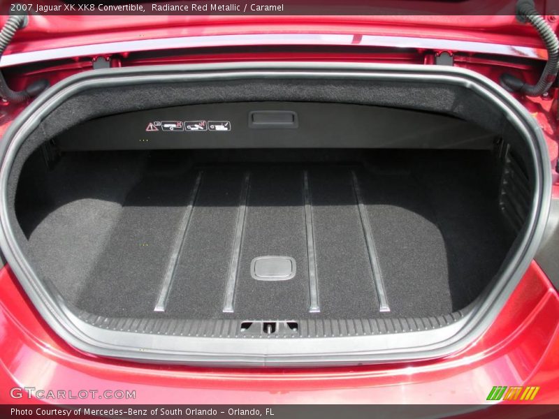 Radiance Red Metallic / Caramel 2007 Jaguar XK XK8 Convertible