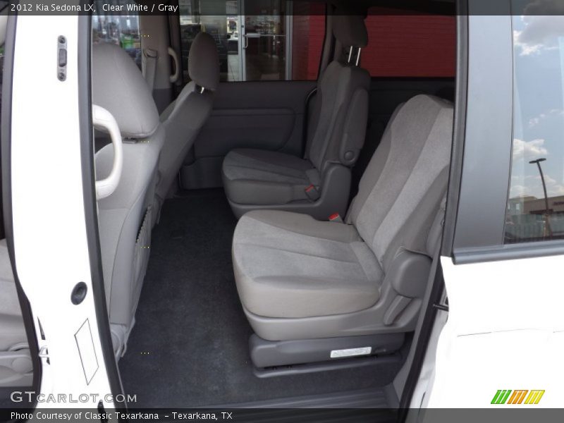 Clear White / Gray 2012 Kia Sedona LX