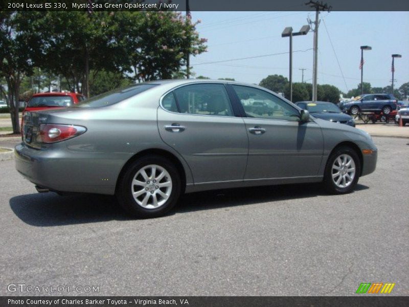 Mystic Sea Green Opalescent / Ivory 2004 Lexus ES 330