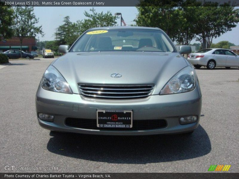 Mystic Sea Green Opalescent / Ivory 2004 Lexus ES 330