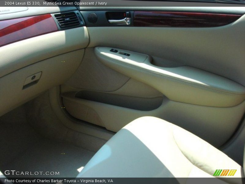 Mystic Sea Green Opalescent / Ivory 2004 Lexus ES 330