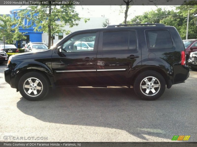Formal Black / Gray 2009 Honda Pilot Touring 4WD
