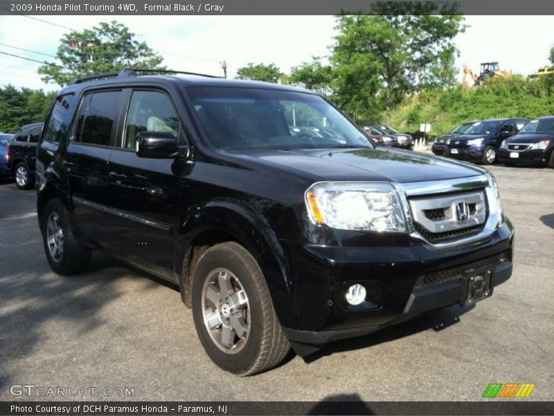 Formal Black / Gray 2009 Honda Pilot Touring 4WD