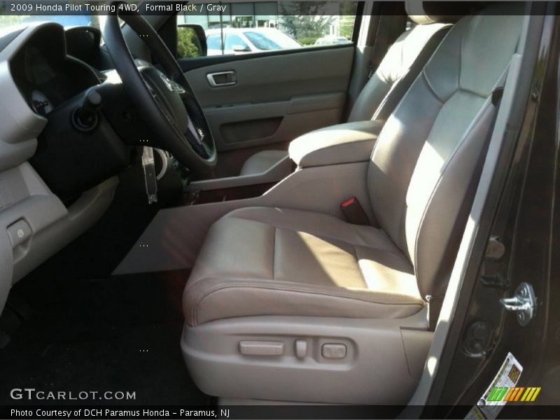 Formal Black / Gray 2009 Honda Pilot Touring 4WD