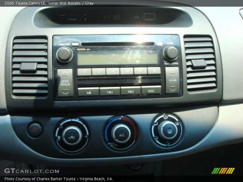 Lunar Mist Metallic / Gray 2005 Toyota Camry LE