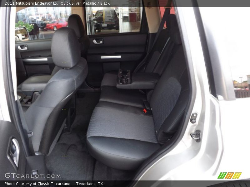Quick Silver Metallic / Black 2011 Mitsubishi Endeavor LS