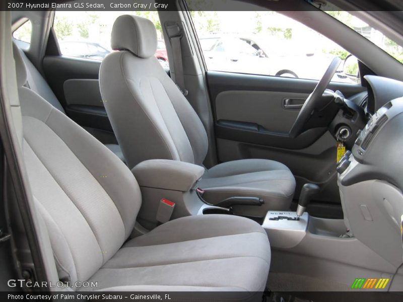 Carbon Gray / Gray 2007 Hyundai Elantra GLS Sedan