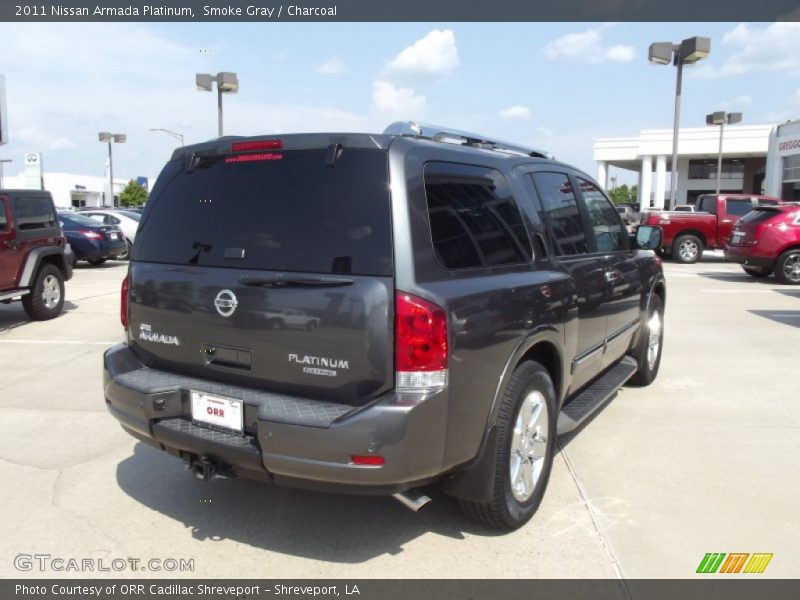 Smoke Gray / Charcoal 2011 Nissan Armada Platinum