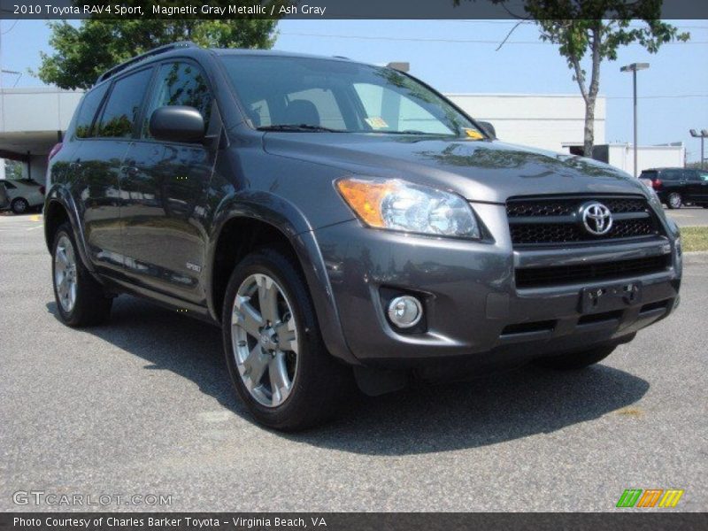 Magnetic Gray Metallic / Ash Gray 2010 Toyota RAV4 Sport