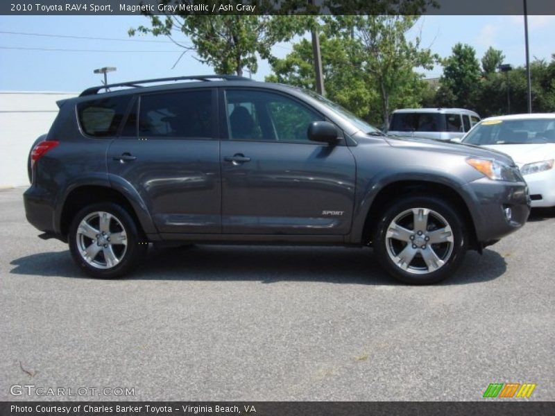 Magnetic Gray Metallic / Ash Gray 2010 Toyota RAV4 Sport