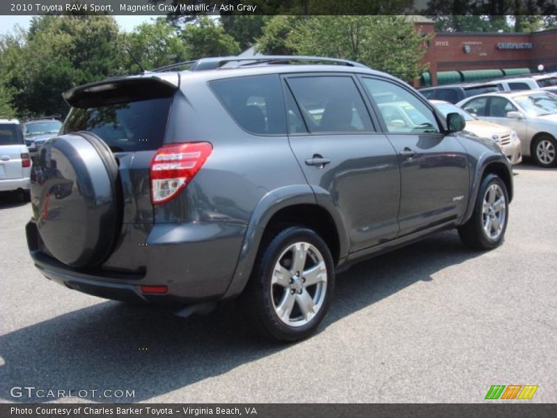 Magnetic Gray Metallic / Ash Gray 2010 Toyota RAV4 Sport