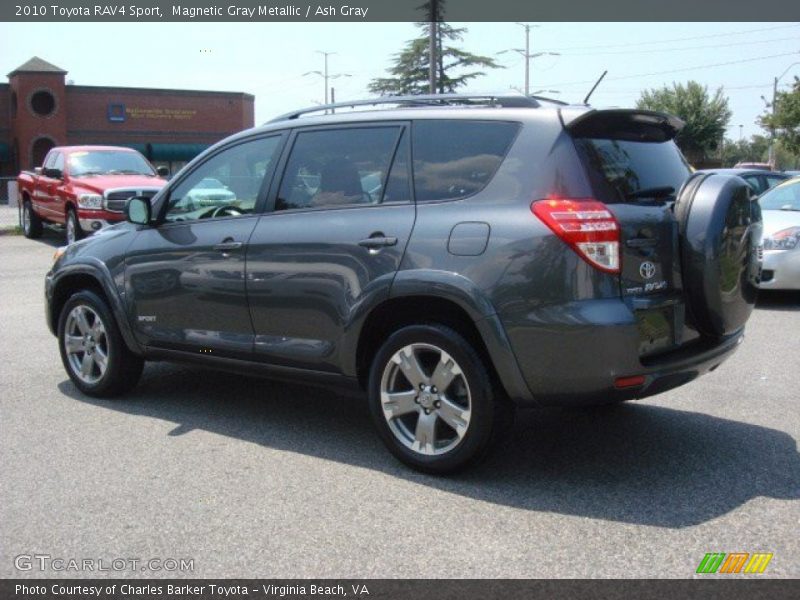 Magnetic Gray Metallic / Ash Gray 2010 Toyota RAV4 Sport