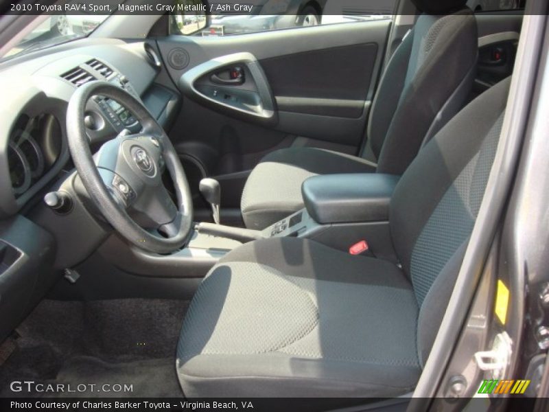 Magnetic Gray Metallic / Ash Gray 2010 Toyota RAV4 Sport