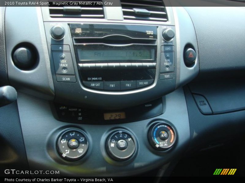 Magnetic Gray Metallic / Ash Gray 2010 Toyota RAV4 Sport