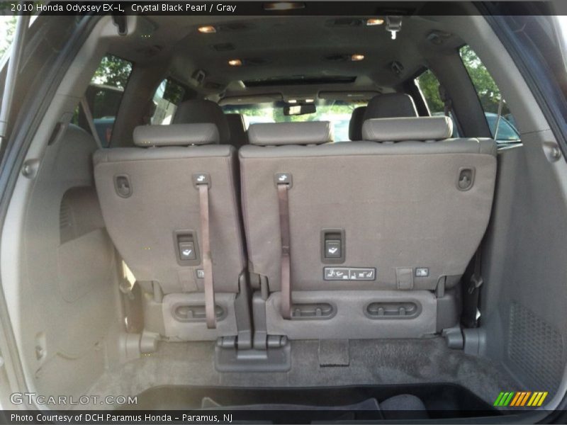 Crystal Black Pearl / Gray 2010 Honda Odyssey EX-L
