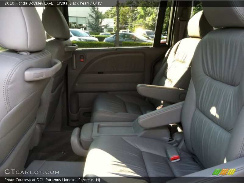 Crystal Black Pearl / Gray 2010 Honda Odyssey EX-L