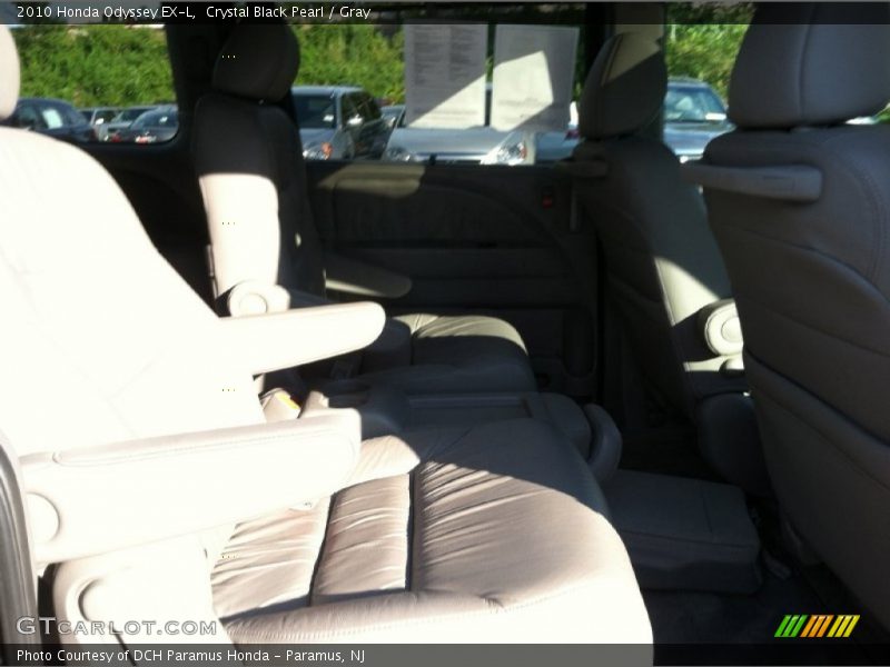 Crystal Black Pearl / Gray 2010 Honda Odyssey EX-L