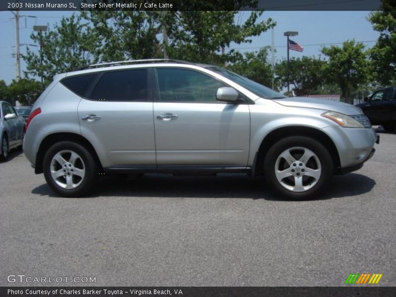 Sheer Silver Metallic / Cafe Latte 2003 Nissan Murano SL