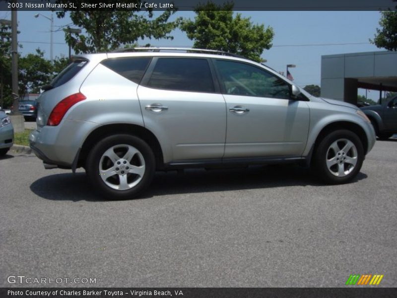 Sheer Silver Metallic / Cafe Latte 2003 Nissan Murano SL
