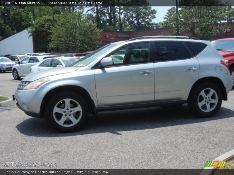 Sheer Silver Metallic / Cafe Latte 2003 Nissan Murano SL