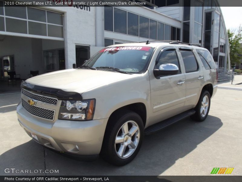 Gold Mist Metallic / Light Cashmere/Dark Cashmere 2010 Chevrolet Tahoe LTZ