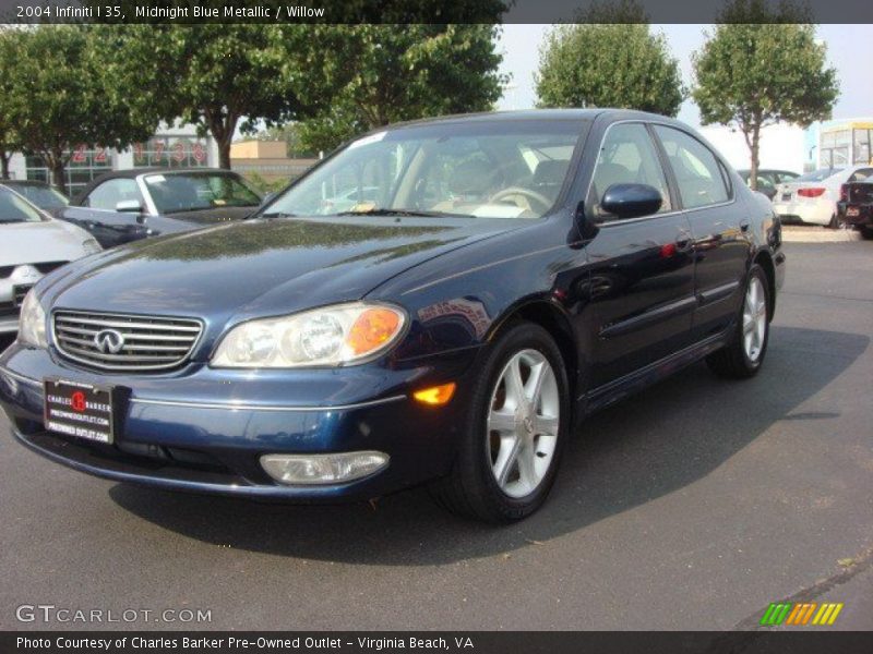 Midnight Blue Metallic / Willow 2004 Infiniti I 35
