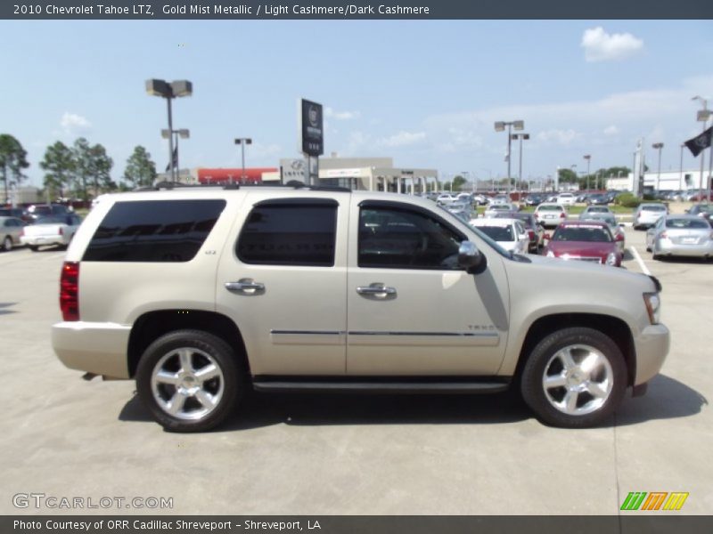 Gold Mist Metallic / Light Cashmere/Dark Cashmere 2010 Chevrolet Tahoe LTZ