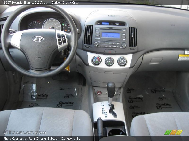 Carbon Gray / Gray 2007 Hyundai Elantra GLS Sedan