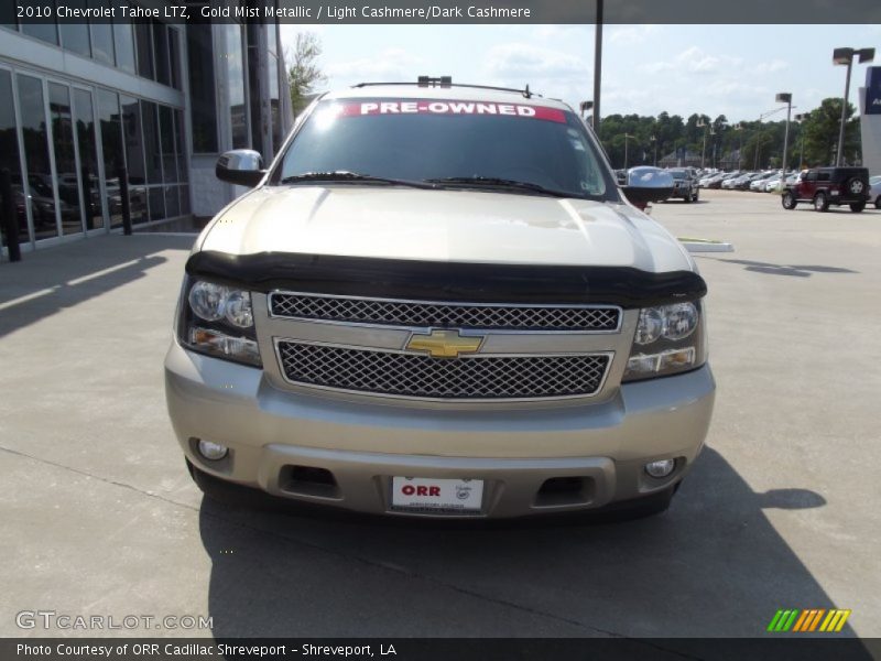 Gold Mist Metallic / Light Cashmere/Dark Cashmere 2010 Chevrolet Tahoe LTZ