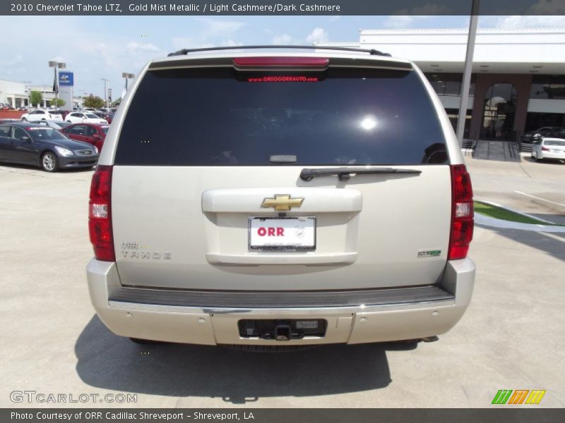 Gold Mist Metallic / Light Cashmere/Dark Cashmere 2010 Chevrolet Tahoe LTZ