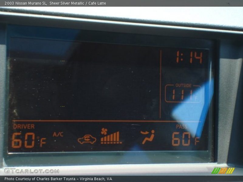 Sheer Silver Metallic / Cafe Latte 2003 Nissan Murano SL