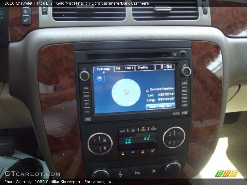 Gold Mist Metallic / Light Cashmere/Dark Cashmere 2010 Chevrolet Tahoe LTZ